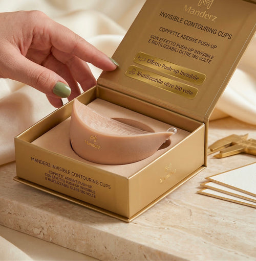 Coppe Push-Up Invisibili-Set 2 Coppie (4 Coppe)