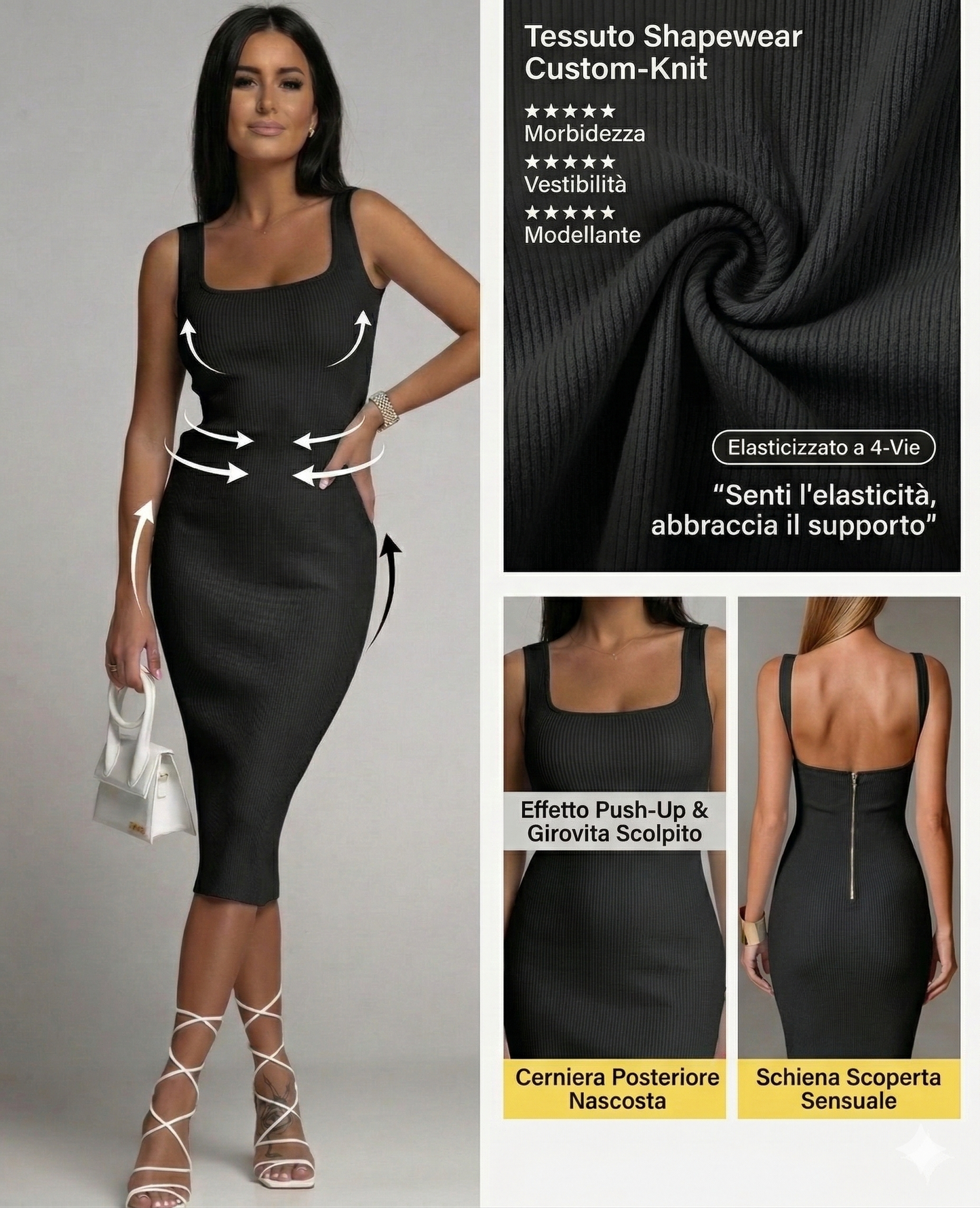 ESSENZA- Abito Midnight