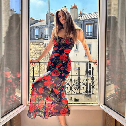 Robe Fleurie Nuit de Romance