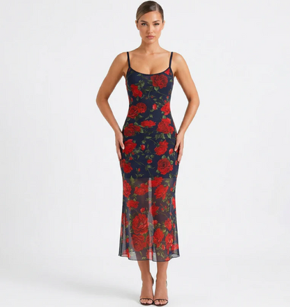 Robe Fleurie Nuit de Romance